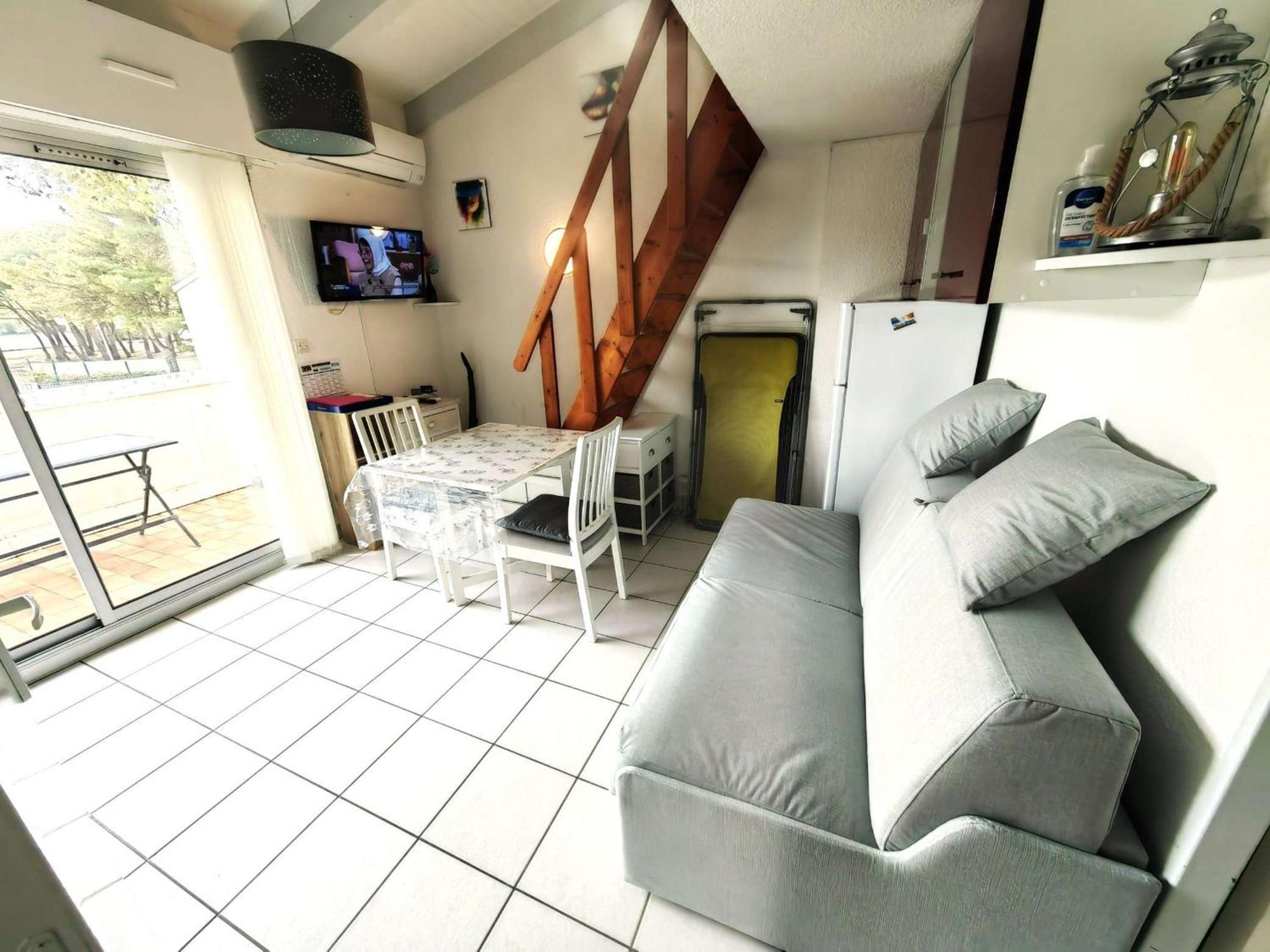 Appartement T2 Climatise Avec Mezzanine, Piscine Et Parking, Proche Plage - Agde - Fr-1-607-119 Exterior photo